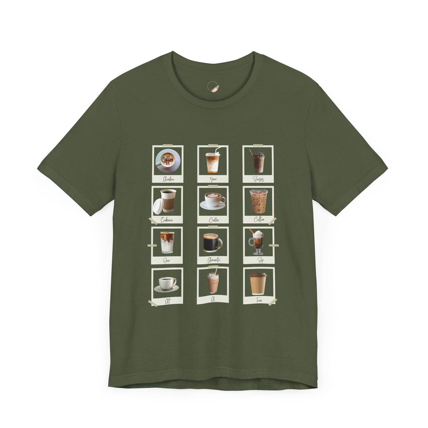 ☕ Coffee Lover’s T-Shirt – Caffeine + Comfort = Perfection