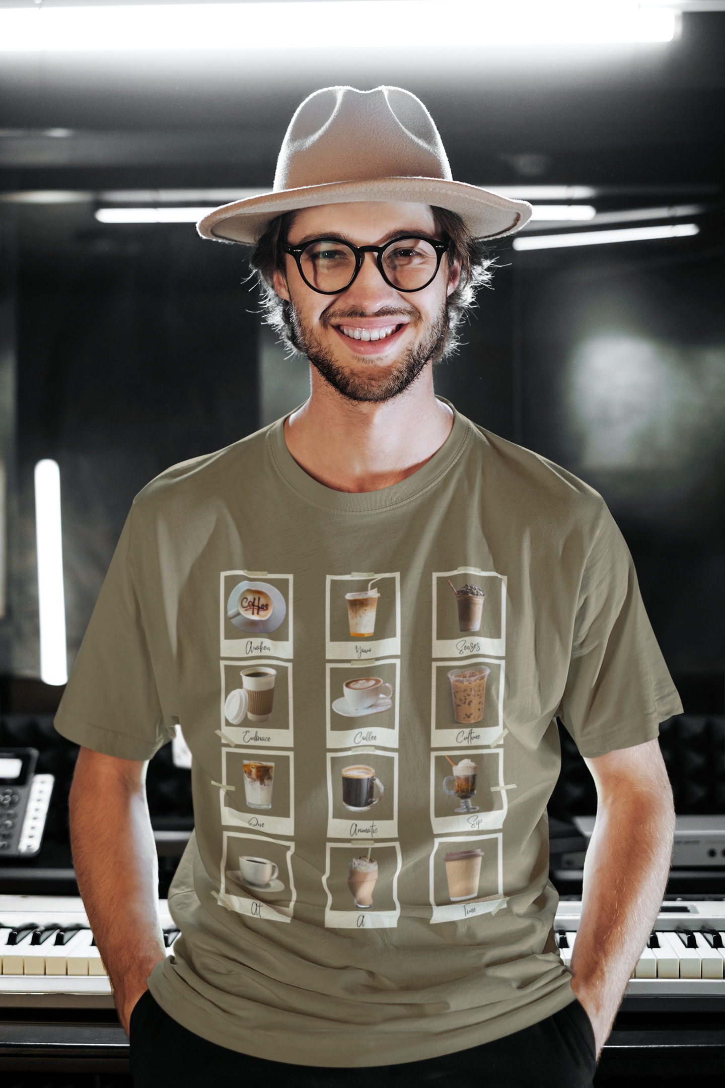 ☕ Coffee Lover’s T-Shirt – Caffeine + Comfort = Perfection