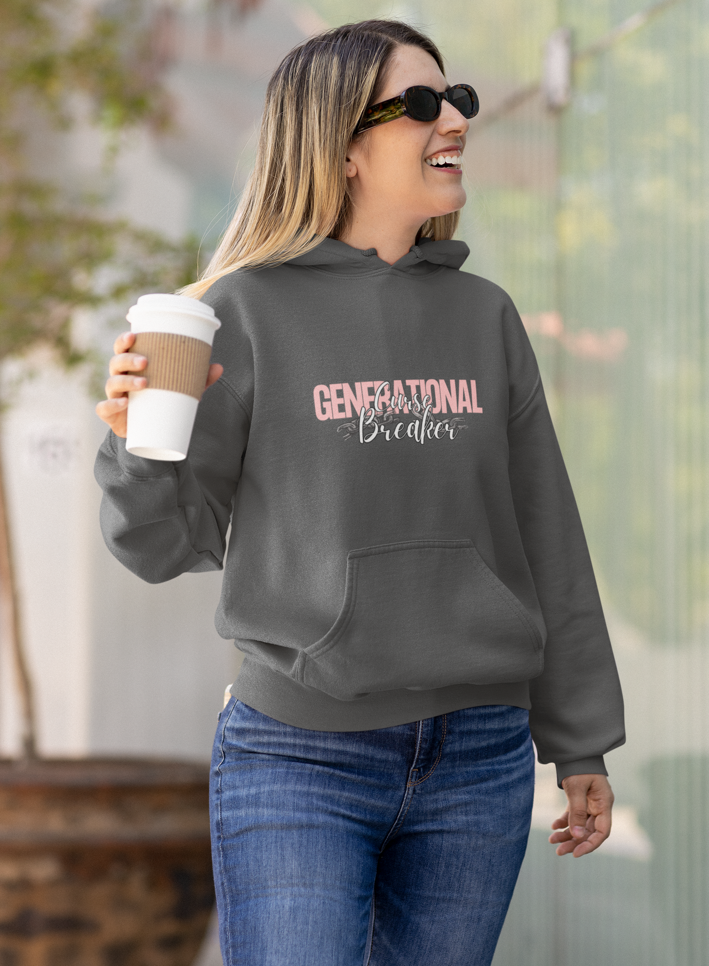 Generational Curse Breaker Hoodie – Empowering Christian Sweatshirt | Spiritual Healing, Faith-Based Fashion, Bold Statement Apparel