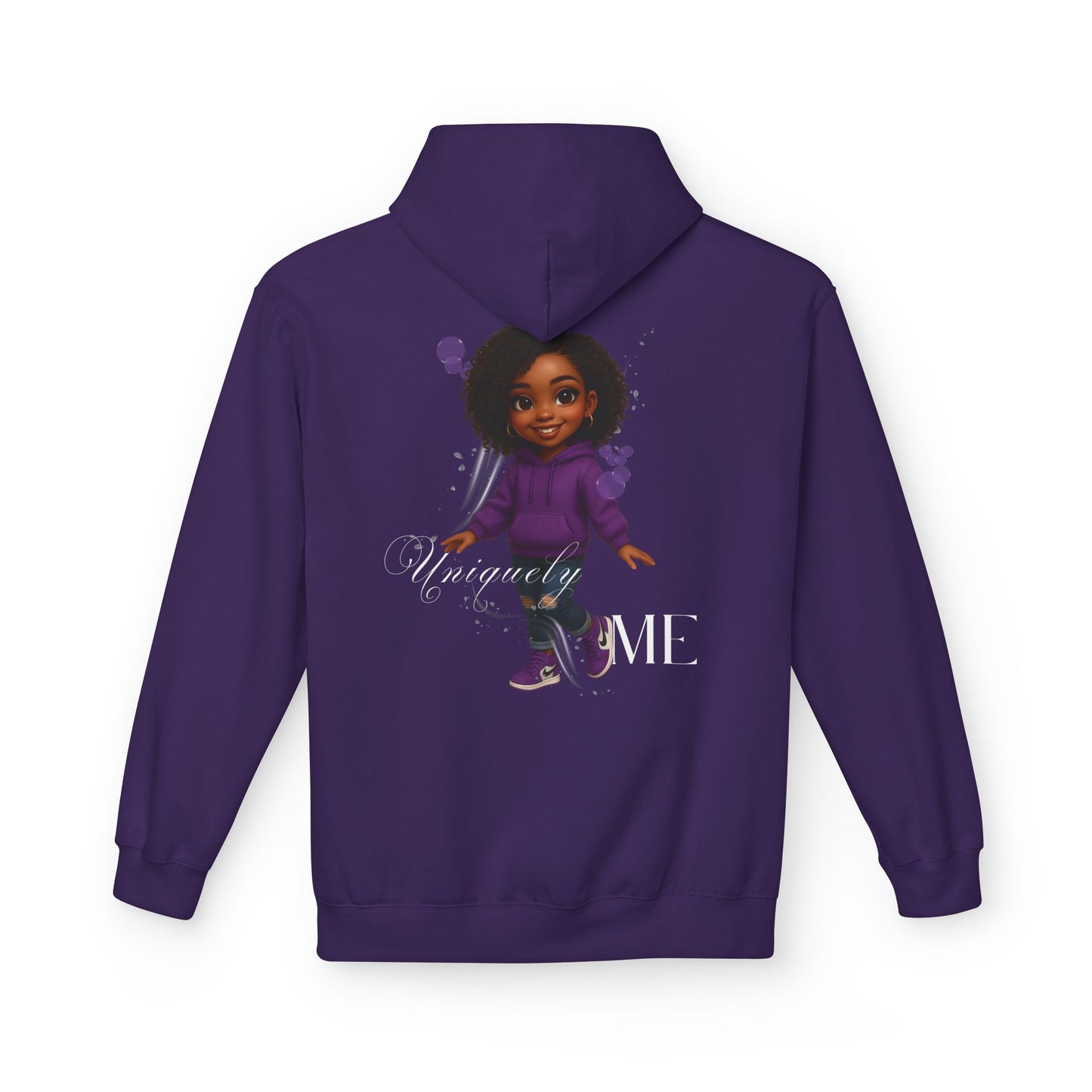Uniquely Me Hoodie Motivational Graphic Sweatshirt for Confident Women
