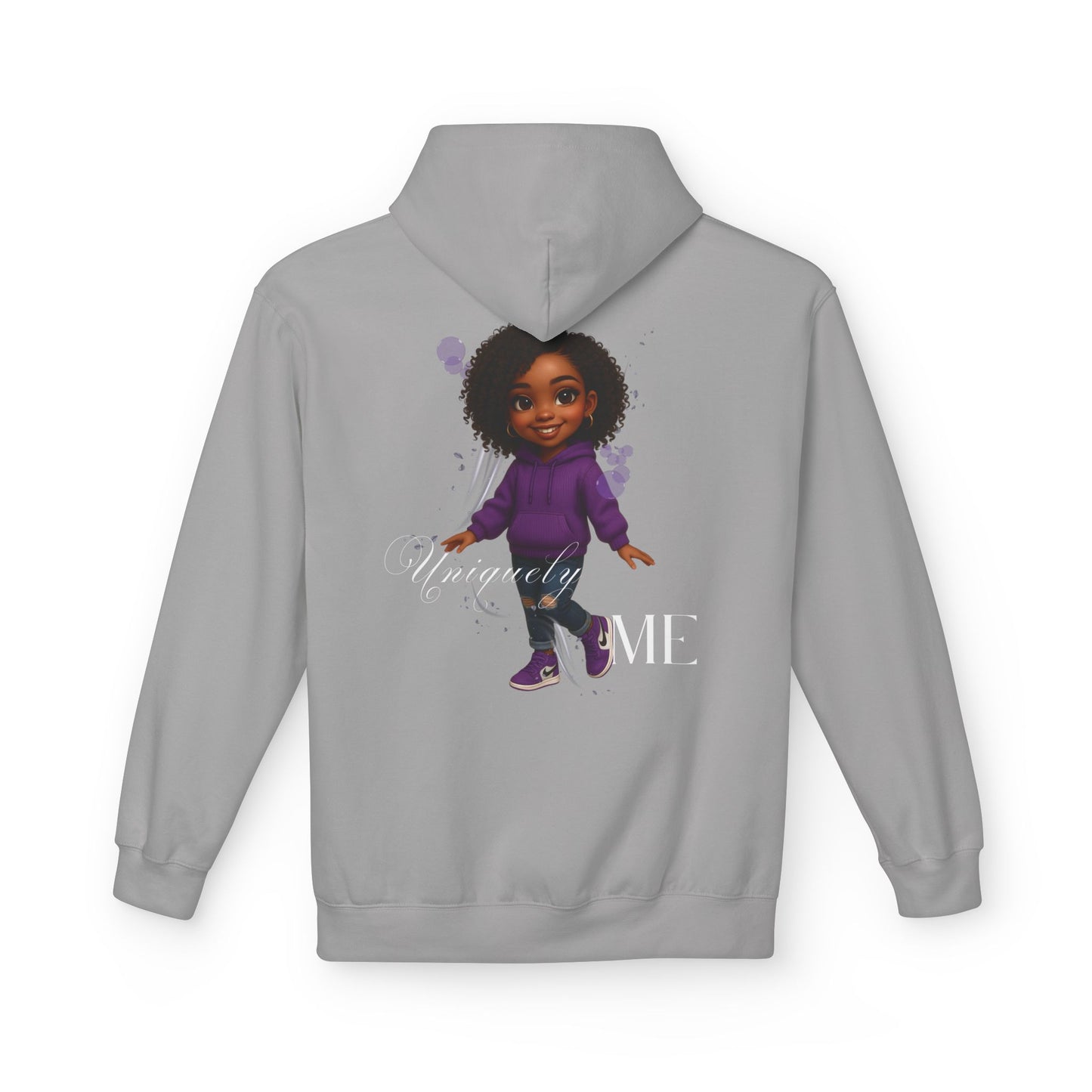 Uniquely Me Hoodie Motivational Graphic Sweatshirt for Confident Women