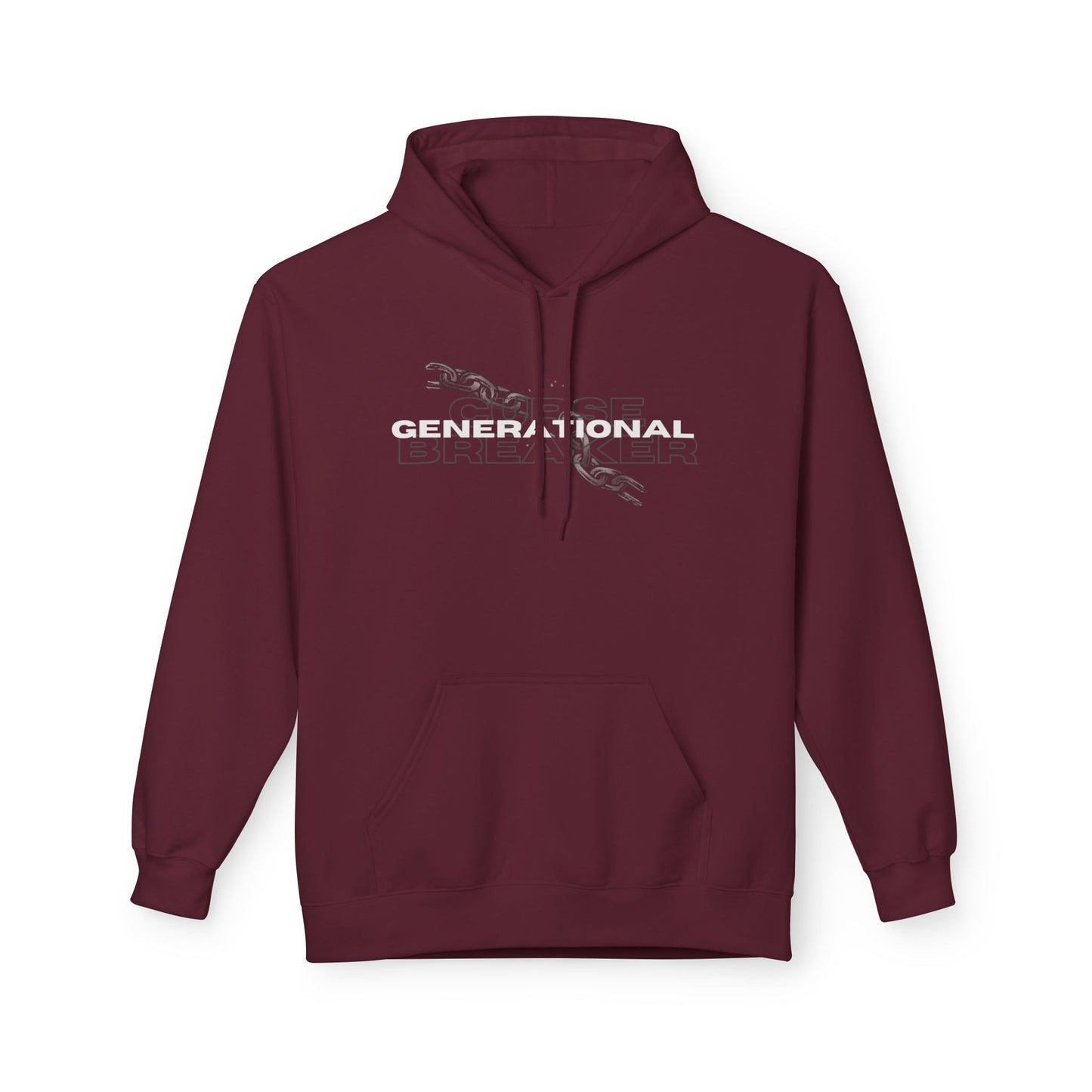 Generational Curse Breaker Sweatshirt – Christian Men’s Faith Hoodie | Bold Chain-Breaking Design, Spiritual Legacy Apparel, Empowerment Wear