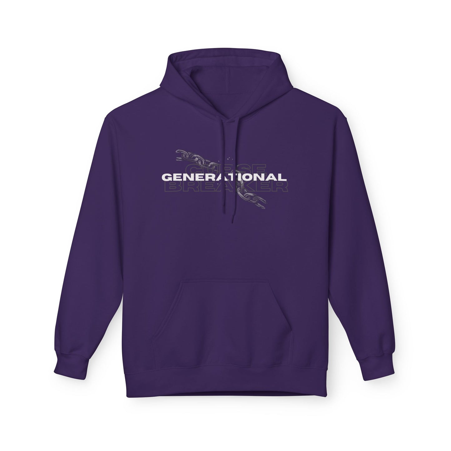 Generational Curse Breaker Sweatshirt – Christian Men’s Faith Hoodie | Bold Chain-Breaking Design, Spiritual Legacy Apparel, Empowerment Wear
