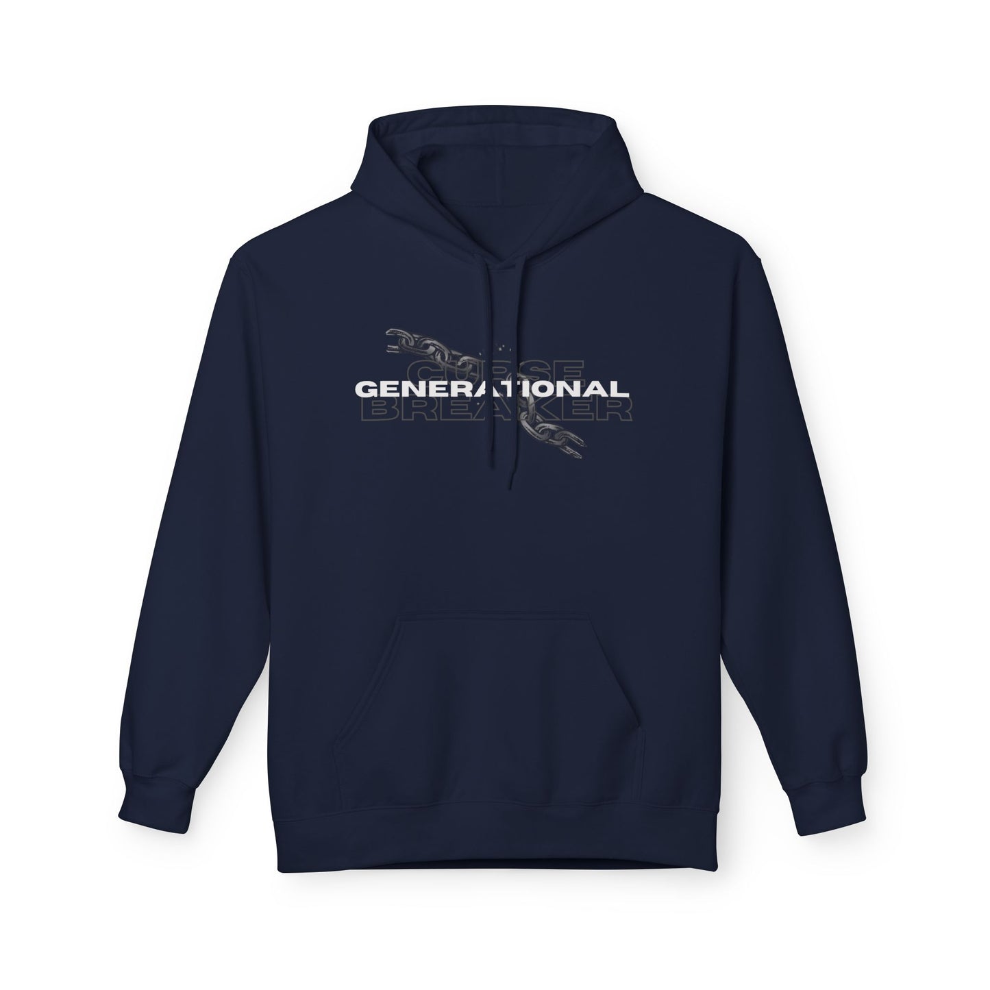 Generational Curse Breaker Sweatshirt – Christian Men’s Faith Hoodie | Bold Chain-Breaking Design, Spiritual Legacy Apparel, Empowerment Wear