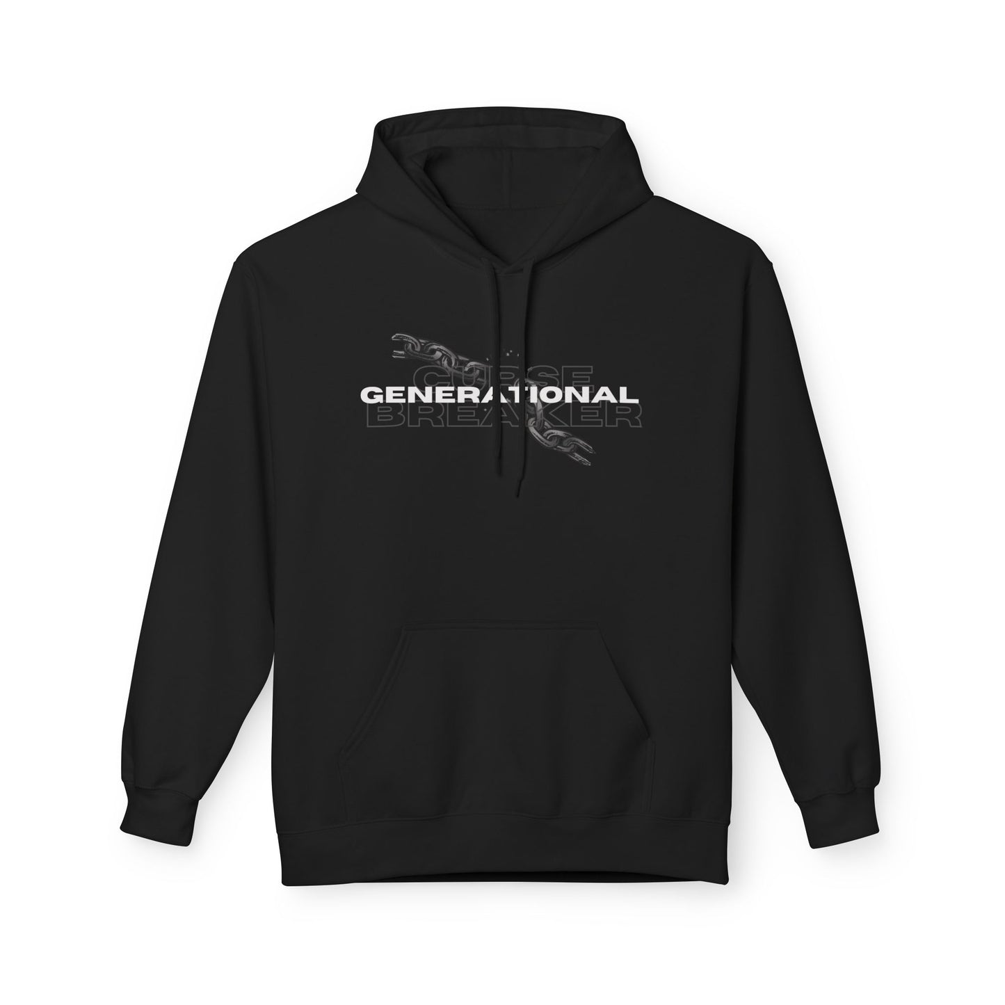 Generational Curse Breaker Sweatshirt – Christian Men’s Faith Hoodie | Bold Chain-Breaking Design, Spiritual Legacy Apparel, Empowerment Wear