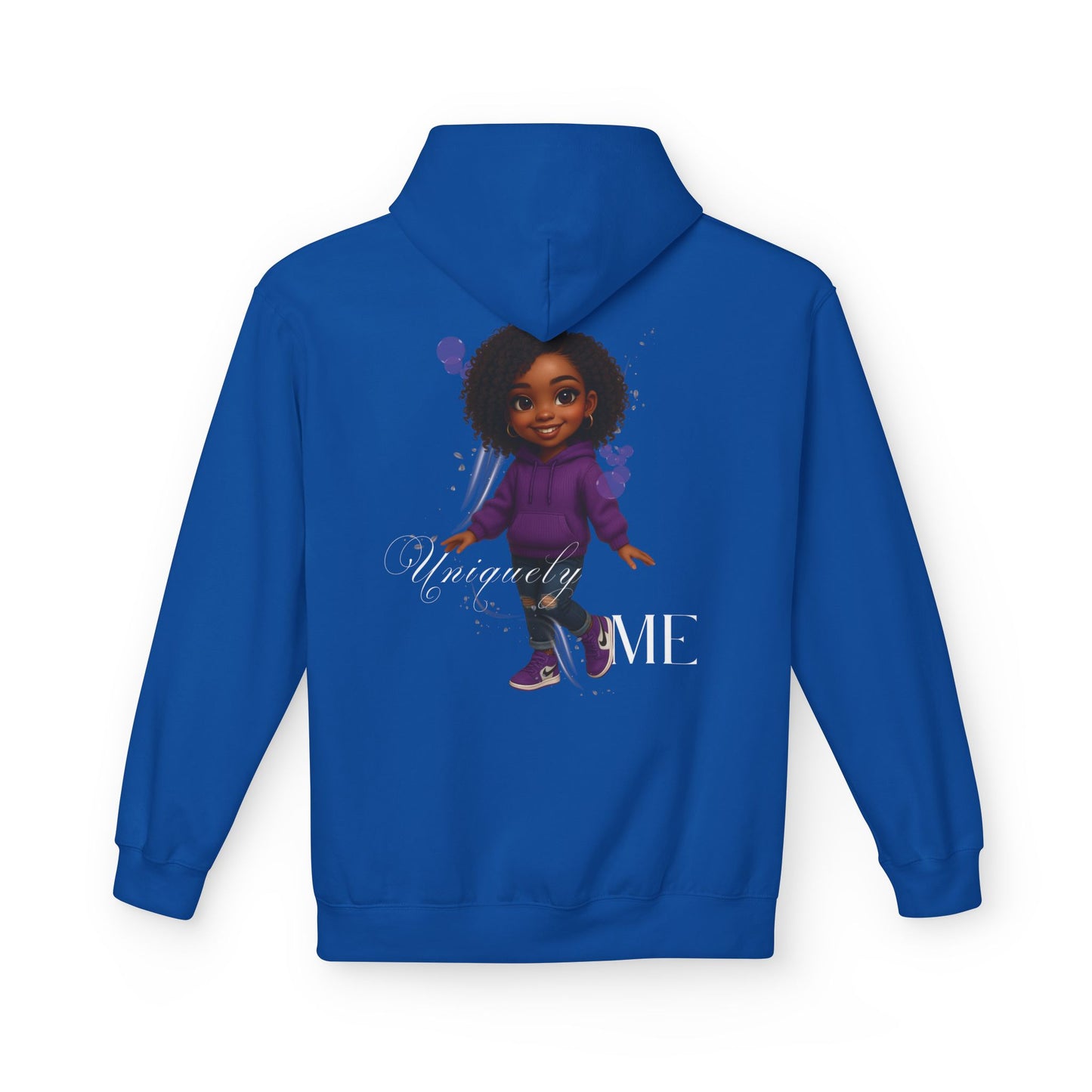 Uniquely Me Hoodie Motivational Graphic Sweatshirt for Confident Women