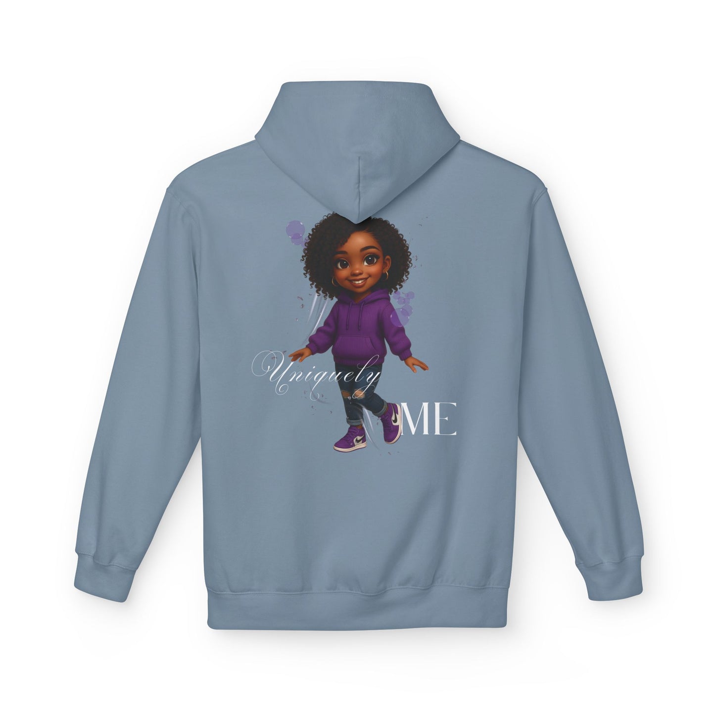 Uniquely Me Hoodie Motivational Graphic Sweatshirt for Confident Women