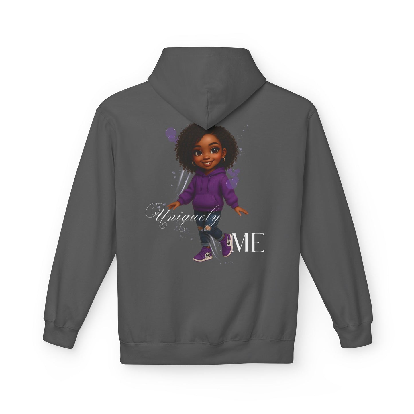 Uniquely Me Hoodie Motivational Graphic Sweatshirt for Confident Women